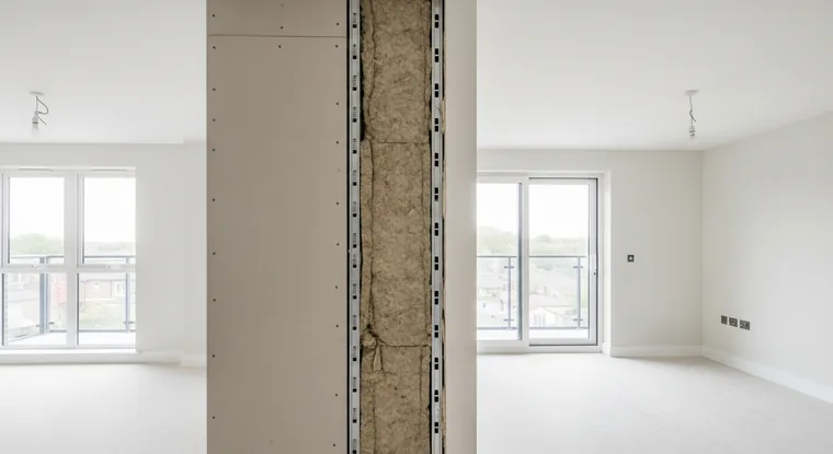 Doublage phonique d'un appartement, quartier des Nations, Vandœuvre-lès-Nancy, les Nations